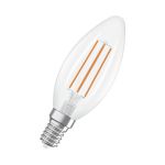 Ledvance Classic LED E14 Kerze Fadenlampe Klar 2.2W 470lm - 827 Extra Warmweiß | Ersatz Für 40W