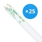 Mehrfachpackung 25x Osram T8 Lumilux 36W - 830 Warmweiß | 120cm