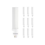 Mehrfachpackung 10x Noxion Lucent PL-C LED 6.5W 650lm - 830 Warmweiß | Ersatz für 18W