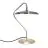 DFTP by Nordlux Artist Tischlampe Metall Rostfreier Stahl 15W 1100lm - 930 Warmweiß | Höchste Farbwiedergabe