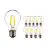 Mehrfachpackung 10x Noxion Lucent Fadenlampe LED Bulb A60 E27 220-240V 8.5W 1055LM CRI80 2700K DIM (75W eqv.)