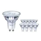 Mehrfachpackung 10x Philips Corepro LED Spot GU10 PAR16 4.6W 370lm 36D - 830 Warmweiß | Ersatz für 50W