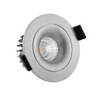 Noxion LED-Spot Leda schwenkbar Aluminium 6W 400lm 36D - 927 Extra Warmweiß | Ausschnitt 83mm - IP44 - Höchste Farbwiedergabe - Dimmbar
